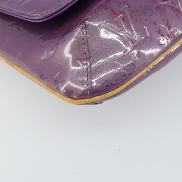 Authentic LOUIS VUITTON Monogram Vernis Thompson Street Bag Viole M91095 LV - Picture 3 of 16